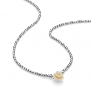 Collana in Argento con zirconi